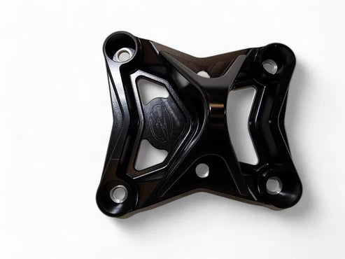 Elektric Offroad Designs 2017-2021 Can Am X3 Maverick EOD Radius Rod Plate with Tow Hook Black