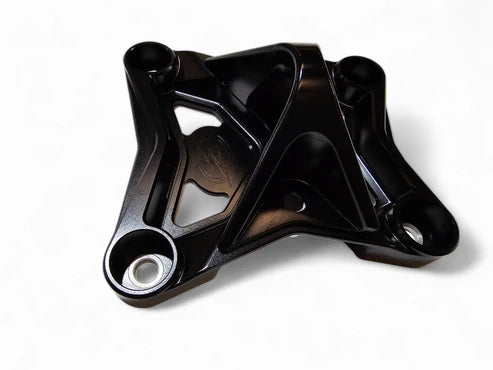 Elektric Offroad Designs 2017-2021 Can Am X3 Maverick EOD Radius Rod Plate with Tow Hook Black