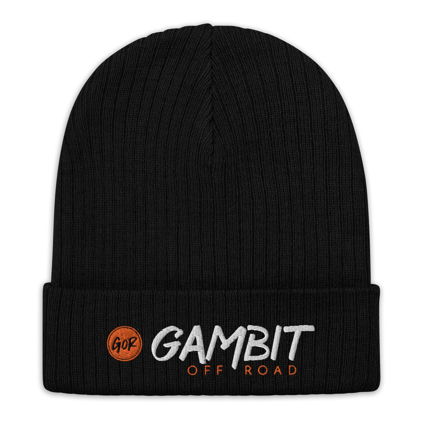 Ribbed knit beanie