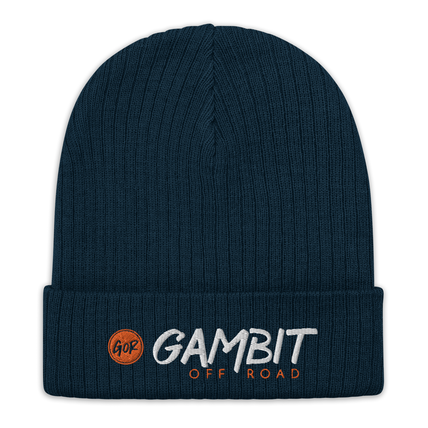 Ribbed knit beanie