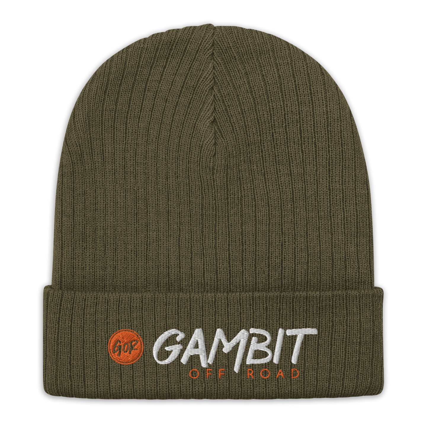 Ribbed knit beanie