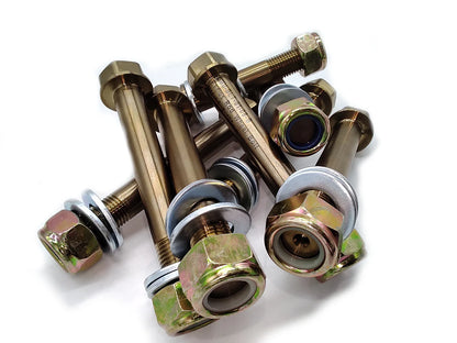 LMUTV Polaris Pro R and Turbo R High Strength Rear Radius Rod Bolt Kit