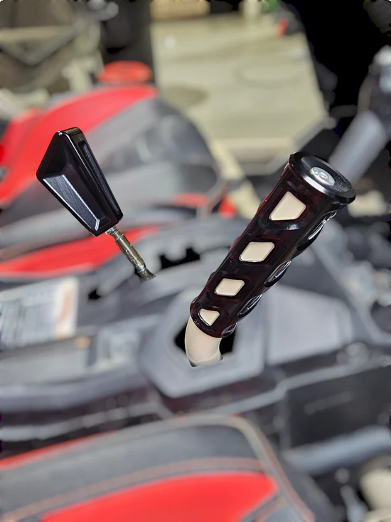 Elektric Offroad Designs 2017 to Current Can-Am X3 Maverick EOD Grab Handle Anodized Black Finish