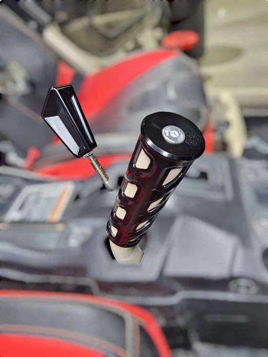 Elektric Offroad Designs 2017 to Current Can-Am X3 Maverick EOD Grab Handle Anodized Black Finish