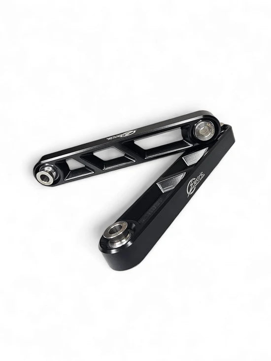 Elektric Offroad Designs 2017 to Current Can Am X3 Maverick Volt Rear Sway Bar Links with Black Finish