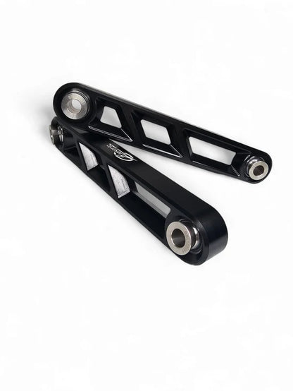 Elektric Offroad Designs 2017 to Current Can Am X3 Maverick Volt Rear Sway Bar Links with Black Finish