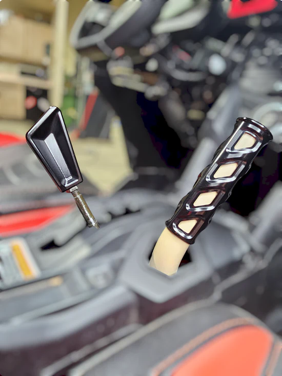 Elektric Offroad Designs 2017 to Current Can-Am X3 Maverick EOD Grab Handle Anodized Black Finish