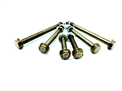 LMUTV Can-Am Maverick X3 High Strength Rear Hub Bolt Kit 2017-2021