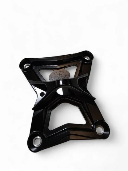 Elektric Offroad Designs 2020-2024 Polaris RZR Pro XP Radius Rod Plate with Tow Hook Black