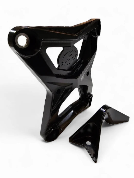Elektric Offroad Designs 2020-2024 Polaris RZR Pro XP Radius Rod Plate with Tow Hook Black