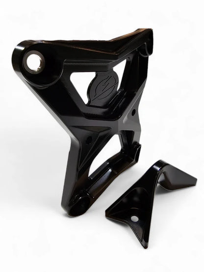 Elektric Offroad Designs 2020-2024 Polaris RZR Pro XP Radius Rod Plate with Tow Hook Black