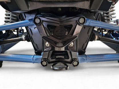Elektric Offroad Designs 2020-2024 Polaris RZR Pro XP Radius Rod Plate with Tow Hook Black