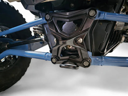 Elektric Offroad Designs 2020-2024 Polaris RZR Pro XP Radius Rod Plate with Tow Hook Black